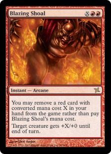 猛火の群れ/Blazing Shoal》[BOK] 赤R | 日本最大級 MTG通販サイト