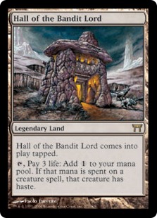 山賊の頭の間/Hall of the Bandit Lord》[CHK] 土地R | 日本最大級 MTG