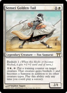 金之尾師範/Sensei Golden-Tail》[CHK] 白R | 日本最大級 MTG通販