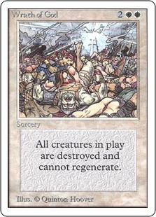 □黒枠□《神の怒り/Wrath of God》[4EDBB] 白R | 日本最大級 MTG通販