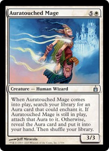 オーラ掠りの魔道士/Auratouched Mage》[RAV] 白U | 日本最大級 MTG