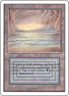 Underground Sea》[2ED] 土地R | 日本最大級 MTG通販サイト「晴れる屋」