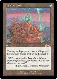 Foil】《防御の光網/Defense Grid》[ULG] 茶R | 日本最大級 MTG通販