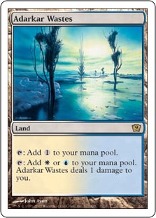 アダーカー荒原/Adarkar Wastes》[9ED] 土地R | 日本最大級 MTG通販