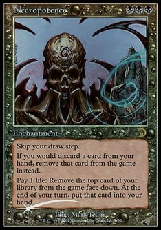 Foil】《ネクロポーテンス/Necropotence》[DKM] 黒R | 日本最大級 MTG