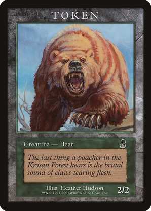 ODY)《熊トークン/Bear Token》[褒賞プログラム] | 日本最大級 MTG通販