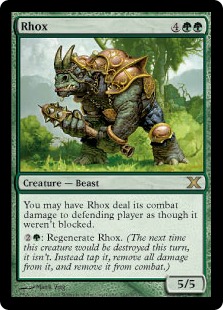 Foil】《ロウクス/Rhox》[10ED] 緑R | 日本最大級 MTG通販サイト