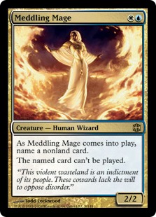 翻弄する魔道士/Meddling Mage》[PLS] 金R | 日本最大級 MTG通販サイト