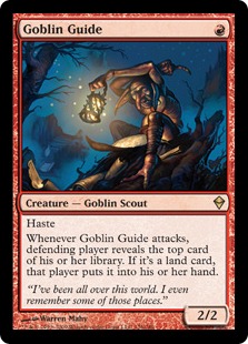 ゴブリンの先達/Goblin Guide》[ZEN] 赤R | 日本最大級 MTG通販サイト