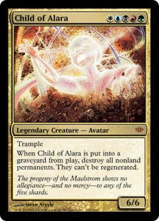 アラーラの子/Child of Alara》[CON] 金R | 日本最大級 MTG通販サイト