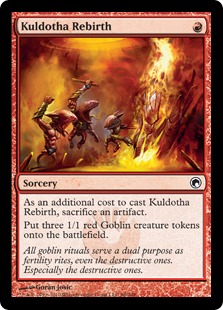 カルドーサの再誕/Kuldotha Rebirth》[SOM] 赤C | 日本最大級 MTG通販