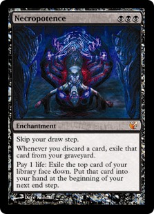 ネクロポーテンス/Necropotence》[IMA] 黒R | 日本最大級 MTG通販