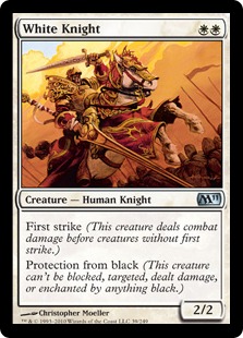 □黒枠□《白騎士/White Knight》[4EDBB] 白U | 日本最大級 MTG通販