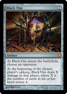 □黒枠□《黒の万力/Black Vise》[4EDBB] 茶U | 日本最大級 MTG通販