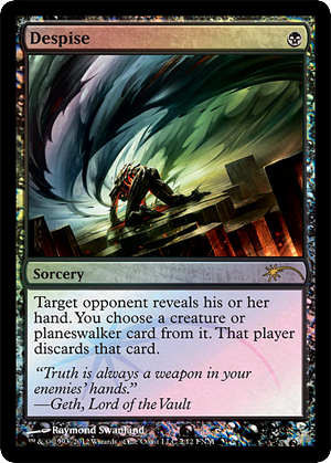 Foil】《蔑み/Despise》(FNM)[流星マーク] 黒 | 日本最大級 MTG通販