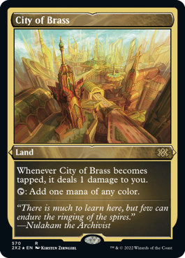 321)《真鍮の都/City of Brass》[2X2] 土地R | 日本最大級 MTG通販