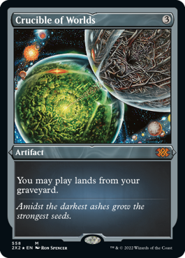 Foil】《世界のるつぼ/Crucible of Worlds》[10ED] 茶R | 日本最大級