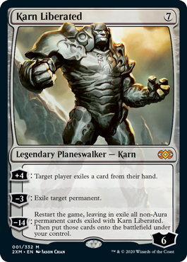 解放された者、カーン/Karn Liberated》[UMA] 無R | 日本最大級 MTG