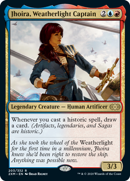 Foil】(203)《ウェザーライトの艦長、ジョイラ/Jhoira, Weatherlight