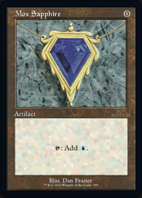 □旧枠□《Mox Sapphire》[30A] 茶R | 日本最大級 MTG通販サイト