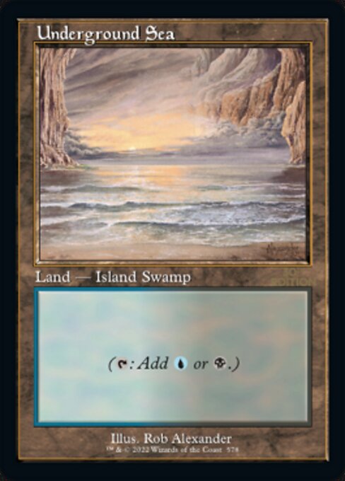 □旧枠□《Underground Sea》[30A] 土地R | 日本最大級 MTG通販サイト