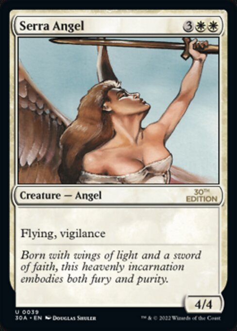 mtg セラの天使 旧枠 ヒストリー プロモ セラの天使 30A FOIL 日本語版