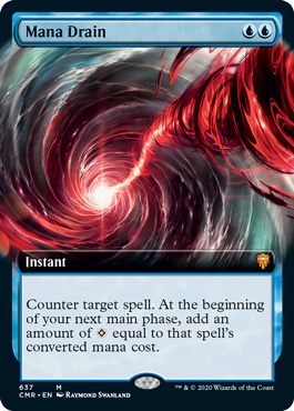 080)《マナ吸収/Mana Drain》[CMR] 青R | 日本最大級 MTG通販サイト