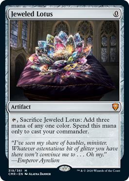 319)《宝石の睡蓮/Jeweled Lotus》[CMR] 茶R | 日本最大級 MTG通販