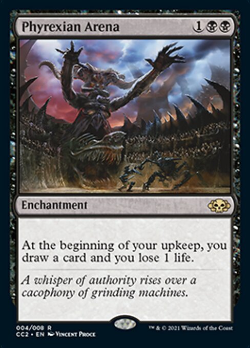 Foil】(283)□ファイレクシア語□《ファイレクシアの闘技場/Phyrexian