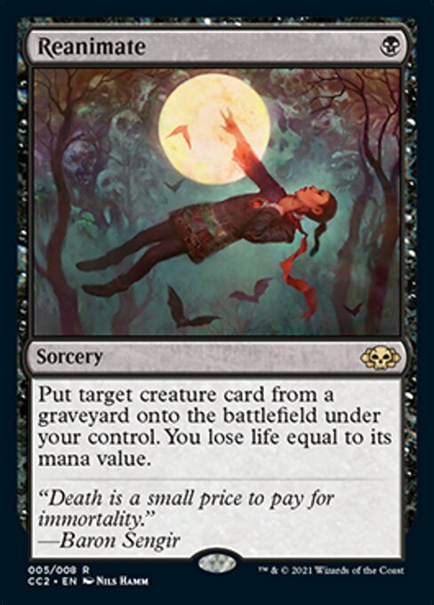 再活性/Reanimate》[CC2] 黒R | 日本最大級 MTG通販サイト「晴れる屋」