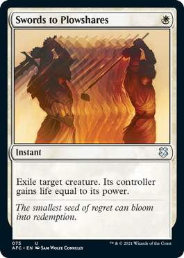 剣を鍬に/Swords to Plowshares》[EMA] 白U | 日本最大級 MTG通販