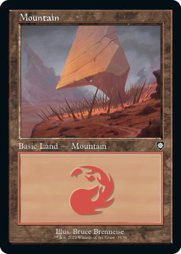 035)□旧枠□《山/Mountain》[BRC-BF] 土地 | 日本最大級 MTG通販