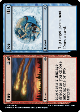215)《火+氷/Fire+Ice》[DMR] 分U | 日本最大級 MTG通販サイト「晴れる屋」