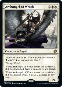 003)《怒りの大天使/Archangel of Wrath》[DMU] 白R | 日本最大級 MTG