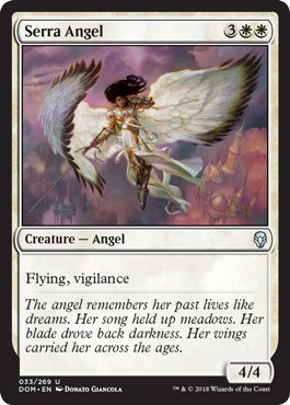 セラの天使/Serra Angel》[DOM] 白U | 日本最大級 MTG通販サイト