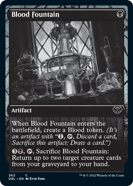 362)《血の泉/Blood Fountain》[DBL-VOW] 黒C | 日本最大級 MTG通販