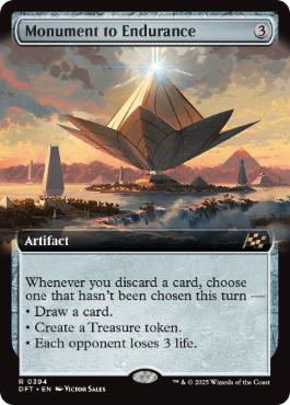 Foil】(394)□拡張アート□《忍耐の記念碑/Monument to Endurance