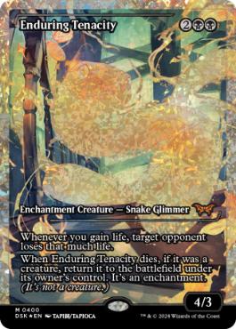 フラクチャー・Foil】(400)□ショーケース□《永劫の不屈/Enduring