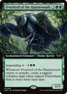 Foil】(395)□ショーケース□《ホーントウッドの大主/Overlord of the