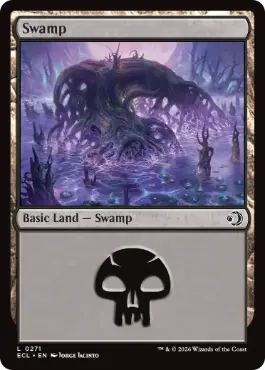 271)《沼/Swamp》[ECL] 土地C | 日本最大級 MTG通販サイト「晴れる屋」