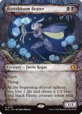 Foil】(310)□ショーケース□《苦花を携える者/Bitterbloom Bearer