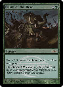 買取：《獣群の呼び声/Call of the Herd》[ODY] 緑R | 日本最大級 MTG