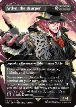 315)□ボーダーレス□《簒奪者、アーデン/Ardyn, the Usurper》[FIN-BF