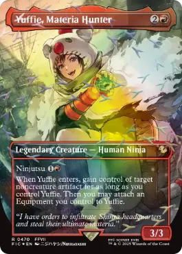 158)□拡張アート□《マテリアハンター、ユフィ/Yuffie, Materia
