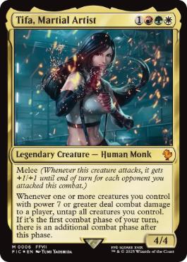 Foil】(006)《格闘家、ティファ/Tifa, Martial Artist》[FIC] 金R