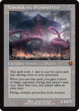 Foil】(330)□旧枠□《約束された終末、エムラクール/Emrakul, the