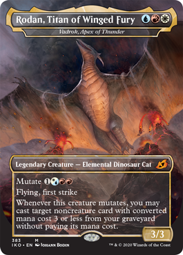 383)□ゴジラ□《翼竜怪獣、ラドン/Rodan, Titan of Winged Fury》[IKO