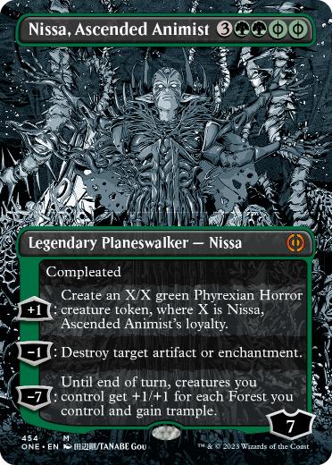 MTG 復活した精霊信者ニッサ pwsプロモ foil 日本語 MTG 復活した精霊