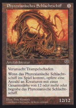 ファイレクシアン・ドレッドノート/Phyrexian Dreadnought》[MIR] 茶R