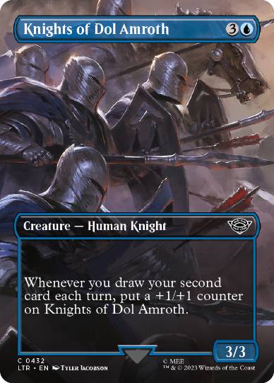 Foil】(432)□ボーダーレス□《ドル・アムロスの騎士/Knights of Dol
